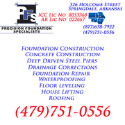 NWA Eureka Springs Arkansas Foundation & Basement Repair Contractor