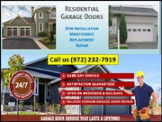 Garage Door Repair in Richardson,  TX | Call us (972) 232-7919 